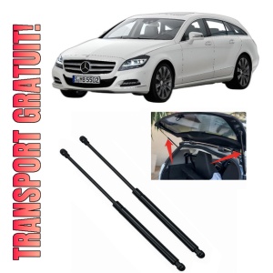Set 2 amortizoare portbagaj haion MERCEDES-BENZ CLS Shooting Brake (X218) din 2012-2017, 2 bucati, KROSNO, 4 stickere auto MERCEDES-BENZ