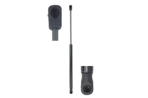 Set 2 amortizoare portbagaj haion NISSAN MICRA III (K12) din 2003-2010, 2 bucati, MAGNUM TECHNOLOGY, 4 stickere auto NISSAN v4742