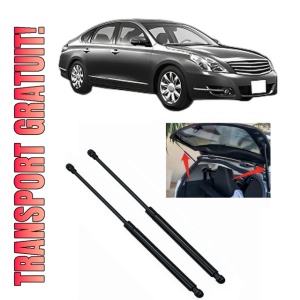 Set 2 amortizoare portbagaj haion NISSAN TEANA II (J32) din 2008-2013, 2 bucati, KROSNO, 4 stickere auto NISSAN