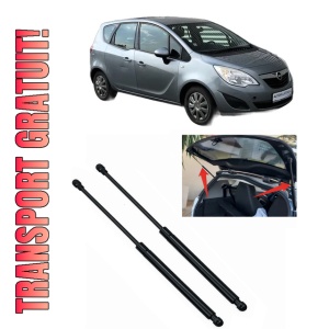 Set 2 amortizoare portbagaj haion OPEL MERIVA B VAN (S10) din 2013-2017, 2 bucati, KROSNO, 4 stickere auto OPEL