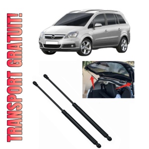 Set 2 amortizoare portbagaj haion OPEL ZAFIRA / ZAFIRA FAMILY B (A05) din 2005-2015, 2 bucati, MAGNUM TECHNOLOGY, 4 stickere auto OPEL