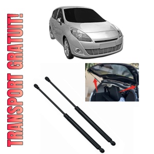 Set 2 amortizoare portbagaj haion RENAULT SCENIC III VAN (JZ0/1_) din 2009-2016, 2 bucati, KROSNO, 4 stickere auto RENAULT