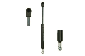 Set 2 amortizoare portbagaj haion SAAB 9-5 (YS3E) din 1997-2009, 2 bucati, KROSNO, 4 stickere auto SAAB v4202