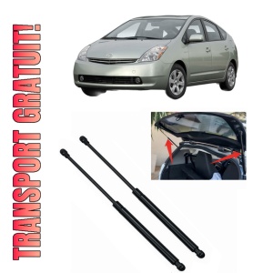Set 2 amortizoare portbagaj haion TOYOTA PRIUS Liftback (_W2_) din 2003-2009, 2 bucati, KROSNO, 4 stickere auto TOYOTA