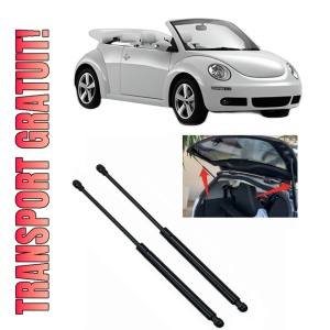 Set 2 amortizoare portbagaj haion Volkswagen BEETLE Convertible (5C7, 5C8) din 2011-2019, 2 bucati, KROSNO, 4 stickere auto Volkswagen
