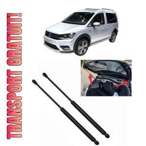 Set 2 amortizoare portbagaj haion Volkswagen CADDY ALLTRACK IV MPV (SAB) din 2015-2020, 2 bucati, KROSNO, 4 stickere auto Volkswagen
