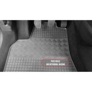 Set 2 covorase Citroen Berlingo 2M 2008-2018, din cauciuc 100%, compatibile cu autoturismul CITROEN Berlingo v2007