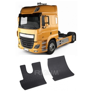 Set 2 covorase Daf Cf Euro 6 2014-prezent, din cauciuc 100%, compatibile cu autoturismul DAF CF v841