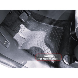 Set 2 covorase Ford Tourneo Courier 2Locuri 2023-prezent, din cauciuc 100%, compatibile cu autoturismul FORD Tourneo v1912