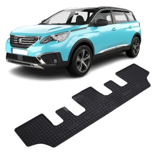 Set 2 covorase Peugeot 5008 2017- prezent, Randul 3 din cauciuc 100%, compatibile cu autoturismul PEUGEOT 5008 v6173