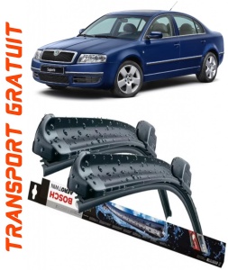 Set 2 stergatoare parbriz AR551S (550mm x 500mm) pentru SKODA Superb (3U4) (12.01-03.08) Bosch accesorii pentru autoturismul tau - masina v218224