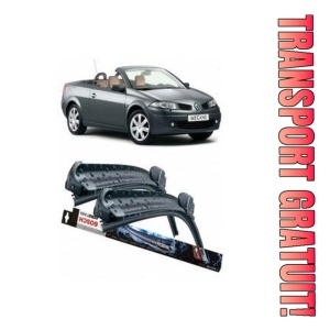 Set 2 stergatoare parbriz AR604S (600mm x 450mm) pentru Renault Megane II Cabrio (10.03-01.06) Bosch