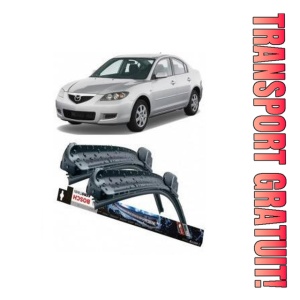 Set 2 stergatoare parbriz AR607S (600mm x 475mm) pentru Mazda 3 (BL) (12.08-12.13) Bosch