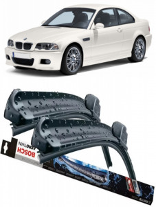 Set 2 stergatoare parbriz AR728S (550mm x 475mm) pentru BMW Seria 3 (E 46) (04.98-04.05) Bosch accesorii pentru autoturismul tau - masina v223482
