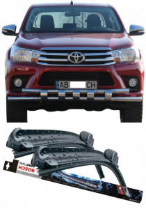 Set 2 stergatoare parbriz AR728S (550mm x 475mm) pentru Toyota Hilux (N15, N25, N26, N35) (07.05 -) Bosch accesorii pentru autoturismul tau - masina v218594