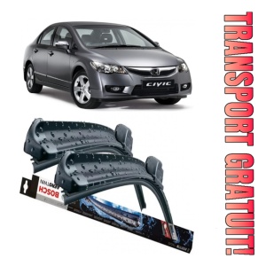 Set 2 stergatoare parbriz AR991S (650mm x 575mm) pentru Honda Civic Sedan (FD) (01.08-12.11) Bosch