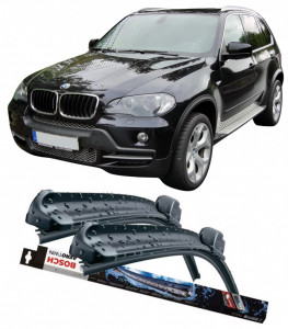 Set 2 stergatoare parbriz Bosch Aerotwin 600/475mm compatibile cu Bmw X5 (E70) (2006-2013) Bosch accesorii pentru autoturismul tau - masina v214212