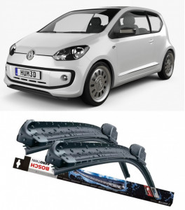 Set 2 stergatoare parbriz Bosch Aerotwin 600/475mm compatibile cu Volkswagen UP! (121, 122, BL1, BL2, BL3, 123) (2011-2020) Bosch accesorii pentru autoturismul tau - masina v215474