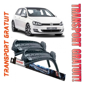 Set 2 stergatoare parbriz Bosch Aerotwin 600/475mm compatibile cu Volkswagen Golf VII (2013-2021) Bosch