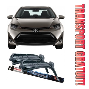 Set 2 stergatoare parbriz Bosch Aerotwin 600/475mm compatibile cu Toyota COROLLA Saloon (_E18_, ZRE1_) (2013-2019) Bosch
