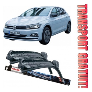 Set 2 stergatoare parbriz Bosch Aerotwin 600/475mm compatibile cu Volkswagen POLO Van (6R) (2009-2017) Bosch