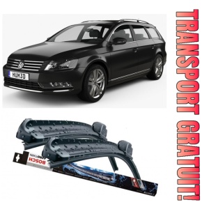 Set 2 stergatoare parbriz Bosch Aerotwin 600/475mm compatibile cu Volkswagen PASSAT ALLTRACK B7 (365) (2012-2014) Bosch
