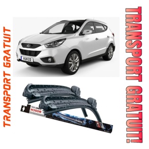 Set 2 stergatoare parbriz Bosch Aerotwin 600/475mm compatibile cu Hyundai ix35 (LM, EL, ELH) (2009-2015) Bosch