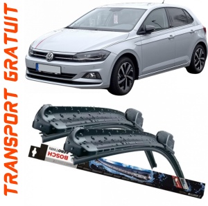 Set 2 stergatoare parbriz Bosch Aerotwin 600/475mm compatibile cu Volkswagen Polo VI (2017-prezent) Bosch accesorii pentru autoturismul tau - masina v222436