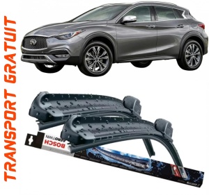 Set 2 stergatoare parbriz Bosch Aerotwin 600/475mm compatibile cu Infiniti QX30 (2016) Bosch accesorii pentru autoturismul tau - masina v214361