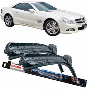 Set 2 stergatoare parbriz Bosch Aerotwin pentru Mercedes-Benz SL-Klasse (230) (10.01 - 11.12) Bosch accesorii pentru autoturismul tau - masina v217148