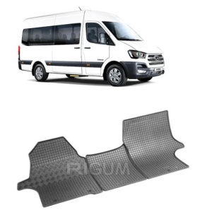 Set 3 covorase Hyundai H350 2015-prezent, din cauciuc 100%, compatibile cu autoturismul HYUNDAI H350 v1123