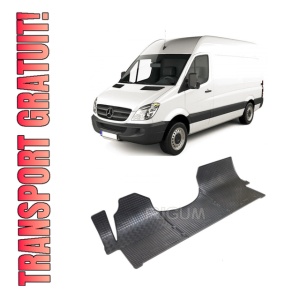 Set 3 covorase Mercedes Sprinter 3M 2006-2018, din cauciuc 100%, compatibile cu autoturismul MERCEDES Sprinter
