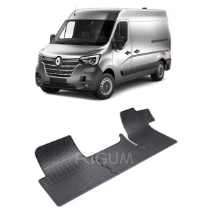 Set 3 covorase Renault Master 3M 2010-prezent, din cauciuc 100%, compatibile cu autoturismul RENAULT Master v4331