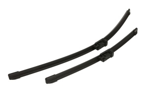 Set 3 stergatoare FIAT DOBLO Cargo (263_) din 2010-2023, pentru parbriz si luneta fata si spate auto, Bosch Twin-Aerotwin, din cauciuc siliconat rezistent, 4 Stickere Auto FIAT - Img 5