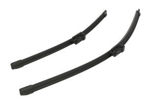 Set 3 stergatoare KIA CEE'D SW (ED) din 2007-2012, pentru parbriz si luneta fata si spate auto, Bosch Twin-Aerotwin, din cauciuc siliconat rezistent, 4 Stickere Auto KIA - Img 5