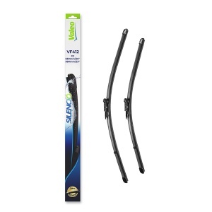 Set 3 stergatoare MERCEDES-BENZ A-CLASS (W169) din 2004 - 2012, pentru parbriz si luneta fata si spate auto, Valeo Silencio, din cauciuc siliconat rezistent, 4 Stickere Auto MERCEDES-BENZ v14511