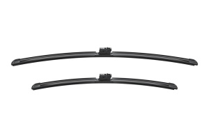 Set 3 stergatoare MERCEDES-BENZ A-CLASS (W177) din 2018 - 2019, pentru parbriz si luneta fata si spate auto, Bosch Aerotwin, din cauciuc siliconat rezistent, 4 Stickere Auto MERCEDES-BENZ v5512