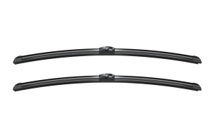 Set 3 stergatoare MERCEDES-BENZ C-CLASS T-Model (S204) din 2007 - 2014, pentru parbriz si luneta fata si spate auto, Bosch Twin, din cauciuc siliconat rezistent, 4 Stickere Auto MERCEDES-BENZ v7432