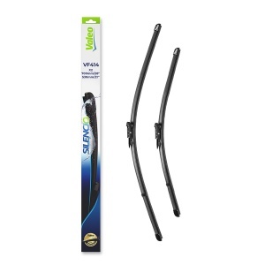 Set 3 stergatoare MERCEDES-BENZ R-CLASS (W251, V251) din 2005 - 2014, pentru parbriz si luneta fata si spate auto, Valeo Silencio, din cauciuc siliconat rezistent, 4 Stickere Auto MERCEDES-BENZ v14463