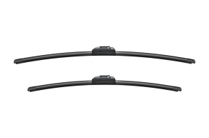 Set 3 stergatoare MERCEDES-BENZ V-CLASS (638/2) din 1996 - 2003, pentru parbriz si luneta fata si spate auto, Bosch Twin, din cauciuc siliconat rezistent, 4 Stickere Auto MERCEDES-BENZ v11044