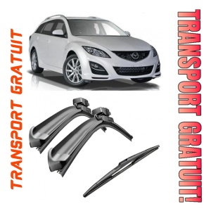 Set 3 stergatoare parbriz si luneta AR139S (600mm x 400mm) pentru Mazda 6 (GH) Fastback (08.07-12.12) Bosch