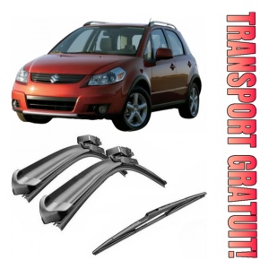 Set 3 stergatoare parbriz si luneta AR140S (650mm x 340mm) pentru Suzuki SX4 Hatchback (05.06 -) Bosch