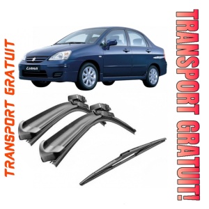 Set 3 stergatoare parbriz si luneta AR728S (550mm x 475mm) pentru Suzuki Liana (ER) Hatchback (03.01-04.08) Bosch