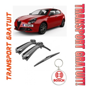 Set 3 stergatoare parbriz si luneta Bosch Aerotwin pentru Alfa Romeo Giulietta (940) (04.10 -) Bosch