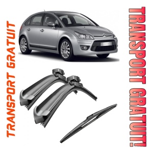 Set 3 stergatoare parbriz si luneta Bosch Aerotwin pentru Citroen C4 (B5) (11.04 - 07.08) Bosch