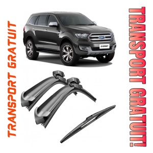 Set 3 stergatoare parbriz si luneta Bosch Aerotwin pentru Ford Everest (09.15 -) Bosch