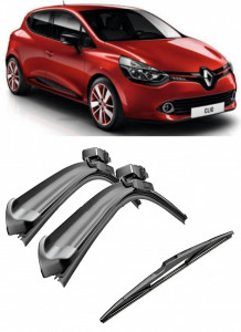 Set 3 stergatoare parbriz si luneta Bosch Aerotwin pentru Renault Clio IV (BH) (05.12 -) Bosch accesorii pentru autoturismul tau - masina v219099