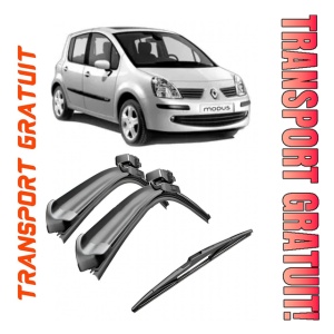 Set 3 stergatoare parbriz si luneta Bosch Aerotwin pentru Renault Modus (FP/JP) (02.05 - 05.05) Bosch