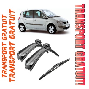 Set 3 stergatoare parbriz si luneta Bosch Aerotwin pentru Renault Scenic II (JM) (12.04 - 04.09) Bosch
