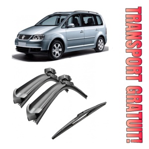 Set 3 stergatoare parbriz si luneta Bosch Aerotwin pentru Volkswagen Touran (1T1) (08.03 - 11.06) Bosch